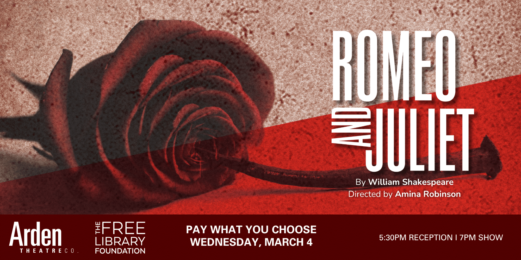 arden theatre romeo and juliet graphic